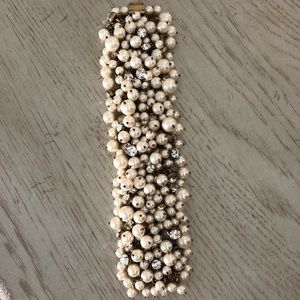 Jcrew Pearl Cuff Bracelet